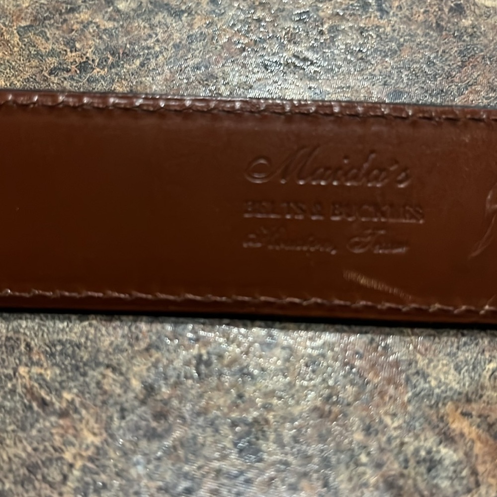 Maida’s belt- GENUINE CALF - Picture 2 of 4